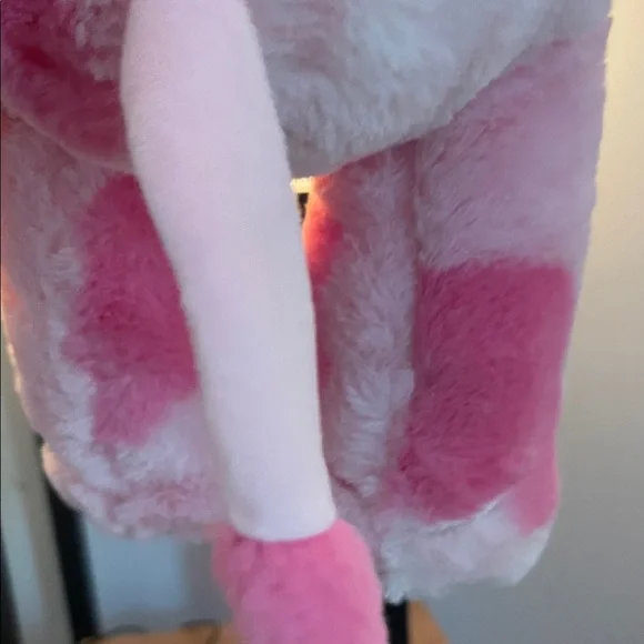 Build A Bear Strawberry Spotted Pink Plush Cow Toy - Picture 7 of 8